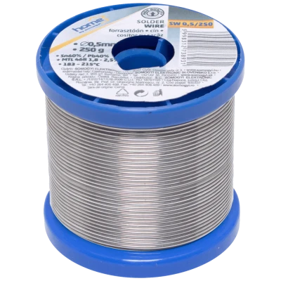 SMA Tinol za lemljenje, Ø 0.5 mm, 250g - SW 0.5 /250