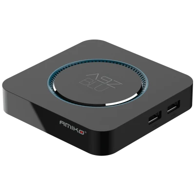 Amiko Prijemnik IPTV, Android OS, 2/16GB, 4K, 2.4/5 GHz WiFi - A9Z Blue