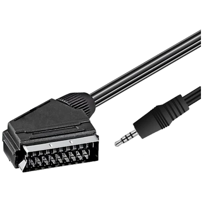 REDLINE Mini AV 3.5 mm na SCART kabl, dužina 1.2 met - C-SCXAV