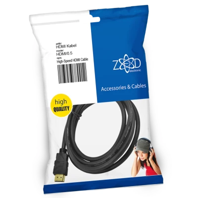 ZED electronic HDMI kabl, 0.5 met - HDMI/0.50