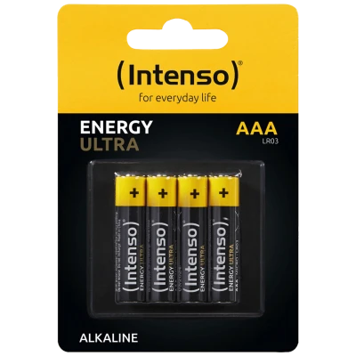 (Intenso) Baterija alkalna, AAA LR03/4, 1,5 V, blister 4 kom