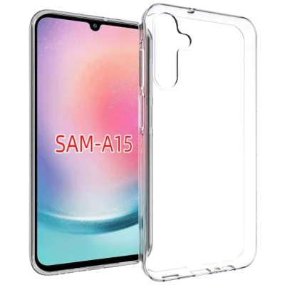NN-Su Maska za Samsung A15, Transparent - Galaxy A15 TPU Phone Case