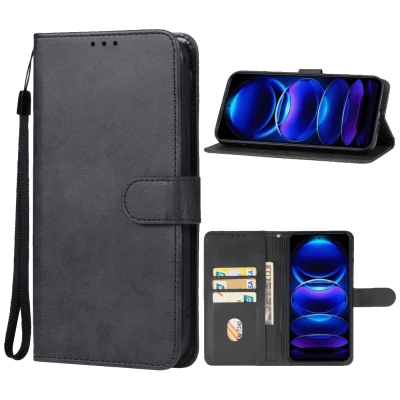NN-Su Futrola preklopna za Redmi Note 13 Pro, koža, crna - Redmi Note 13 Pro 5G Phone Case(Bl)