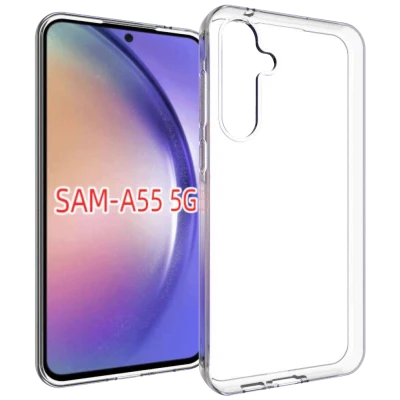 NN-Su Maska za Samsung A55 5G, Transparent - Galaxy A55 5G TPU Phone Case
