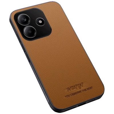 NN-Su Maska za Redmi Note 14 5G, TPU + koža - Redmi Note 14 5G Leather Case