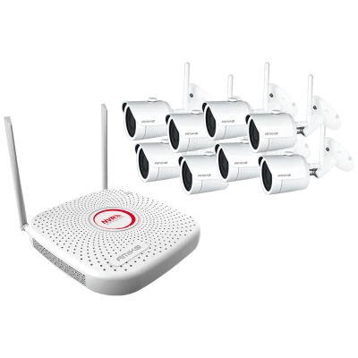 Amiko Home Set za video nadzor, 2 Mpixel, 8 x bullet cam., 9 ch, WiFi - WIFI KIT-8900