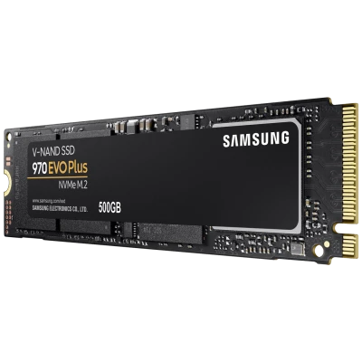Samsung SSD Disk, 500GB, M.2 NVMe PCIe 3.0, 970 EVO Plus - MZ-V7S500BW
