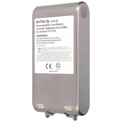 Extralink Baterija za Dreame V11/V12/V11SE/V12 Pro/V16, 25.2V 2500mAh - Battery V11 V12 V11SE V12PRO V16