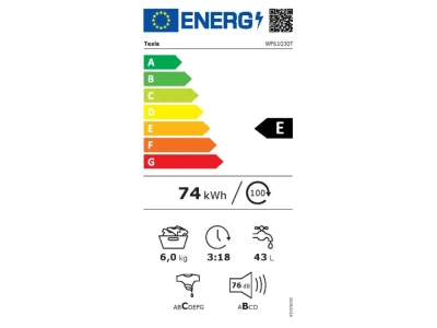TESLA Veš Mašina WF61030T 6Kg ,1000 obr/min 8 programa ,Std.Motor