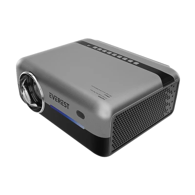 Projektor EVEREST PJ03 Upper Pro Gray/Black Tripod 1920*1080p 8000 lumen Android 9.0 Screen Reflected Full HD Projection Device, 39090