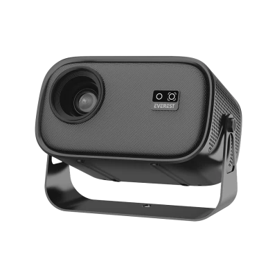 Projektor EVEREST PJ04 Pandora Black/Gray Portable 1280*720P 7500 Lumen 4K Supported Andriod 13 HD Projector, 39828