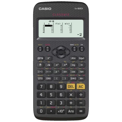 Casio Kalkulator, školski, 379 fn., solarno / baterijsko napajanje - FX-82CEX