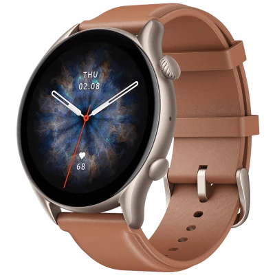 Amazfit SAT pametni, 1.45" AMOLED, vodootporan 5ATM, BT - GTR 3 Pro Brown