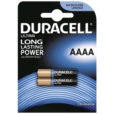 Duracell Baterija alkalna, AAAA, 1,5 V, blister 2 kom. - MX2500 AAAA B2