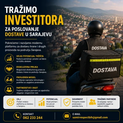 Trazimo Investitora