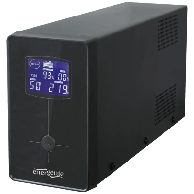 Gembird UPS/ Izvor neprekidnog napajanja, 650VA, LCD display - EG-UPS-031