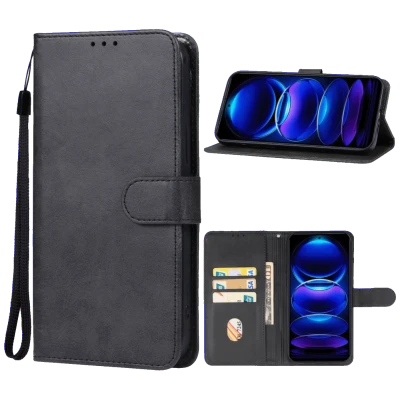 NN-Su Futrola preklopna za Redmi Note 13 Pro, koža, crna - Redmi Note 13 Pro 5G Phone Case(Bl)