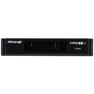 Amiko Prijemnik Combo, DVB-S2X+T2/C, 4K, WiFi, USB, Linux - VIPER 4K V40 Combo