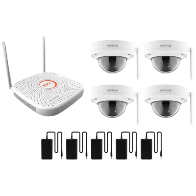 Amiko Home Set za video nadzor, 9ch, 4 x kamera, 2.0 Mpixel, WiFi - CCTV KIT 4800
