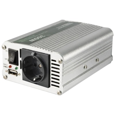 SAL Adapter 12V na 220V, snaga 300/600W, USB port - SAI 600USB