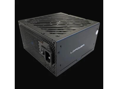 LC-Power PSU 650W Gold80+ gold, 135mm fan, APFC,ATX 3.1, 3xPCIe, 6xSATA