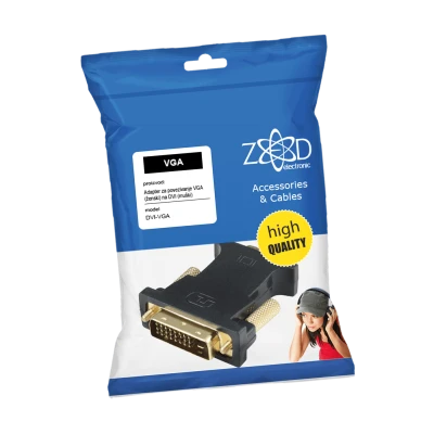 ZED electronic Adapter DVI - VGA - DVI-VGA