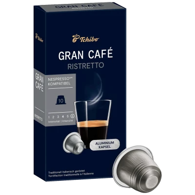 Tchibo Kapsule Gran Café Ristretto za Nespresso aparate, 10/1 - Gran Café Ristretto 10/1