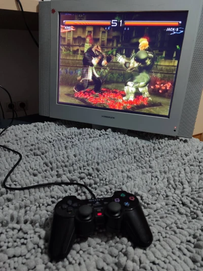 PS2 Čipovan + FMCB + OPL Studio / Svi kablovi + Original džojstik