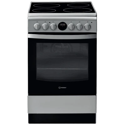 Indesit Štednjak, 4 staklokeramičke ringle, pećnica 59 lit., 50cm, A - IS5V5CCX/EU