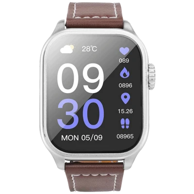 hoco. Pametni sat, 2.03" zaslon, Bluetooth, IP67 - Y17 Silver