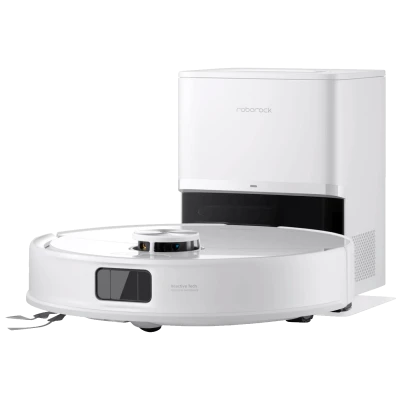 Roborock Robot usisavač sa stanicom za pražnjenje, 5200mAh, 10.000 Pa - Q10 VF+ White