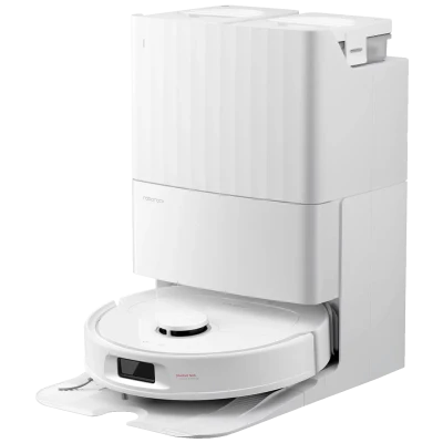 Roborock Robot usisavač sa stanicom za pražnjenje, 5200mAh, 10.000 Pa - QR798 White