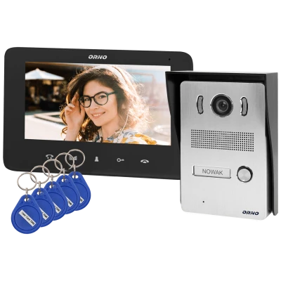 Orno Video interfon 7", set, Indi N - OR-VID-VP-1069/B