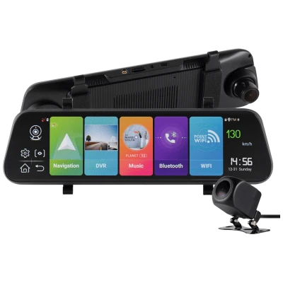 SAL Pametni retrovizor@Android, IPS 9.7" ekran, DVR, BT, WiFi - VPT SMART