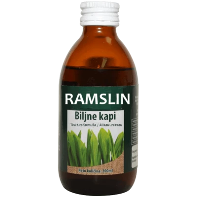 Ramslin - biljne kapi divljeg luka (srijemuša) 200 ml