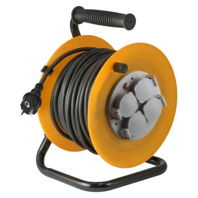 home Motalica za kabl, 50 met., H07RN-F, 3 x 1.5 mm², IP44 - HJR 10-50