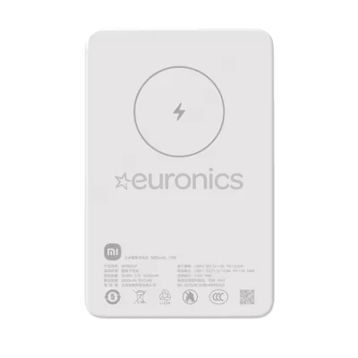 Xiaomi powerbank Magnetic 5000 mAh, sivi, BHR9303GL