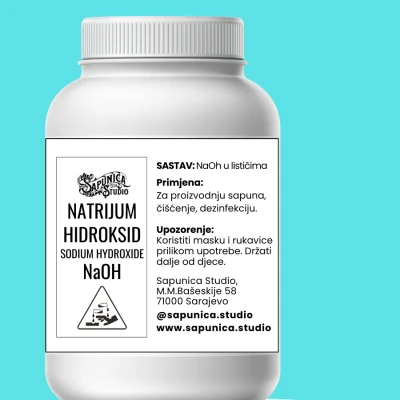 Natrium Hidroksid - NaOH 80 gr