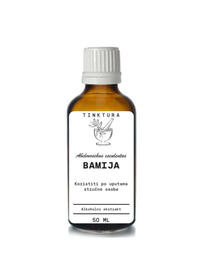 Tinktura od bamije /Abelmoschus esculentus/ 50 ml Alkoholna tinktura