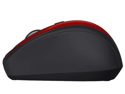 Trust Yvi+ Silent wireless miš, crveni, sa tihim tipkama, 800-1600 dpi, optički, 4 tipke