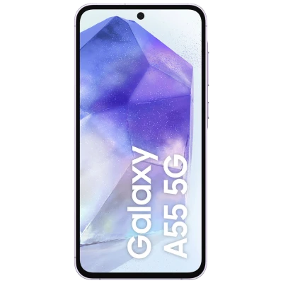 Samsung Smartphone 6.6", 5G, Octa Core 2.75GHz, RAM 8GB, 50Mpixel - Galaxy A55 5G 8GB/128GB Lilac