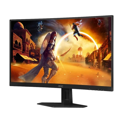 MONITOR AOC Gaming C27G4ZXE Curved 27" FAST VA, 16:9, 1920x1080, 280Hz, 0.3ms, 300 cd/m2, 4000:1, 2xHDMI, DP, Adaptive Sync, Tilt, Black-Red, VESA 3y