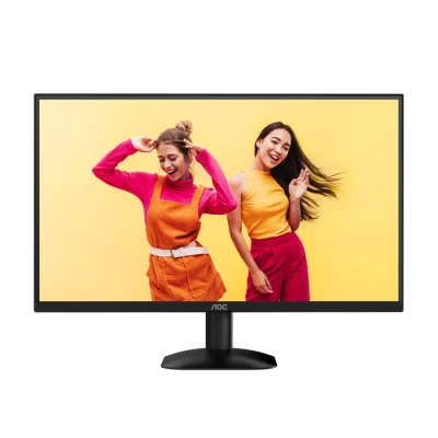 Monitor AOC 24B35HM2 23.8" VA, 16:9, 1920x1080, 100Hz, 1ms, 300 cd/m2, 4000:1, VGA, HDMI, VESA, Ultra Narrow, Black, VESA 3y