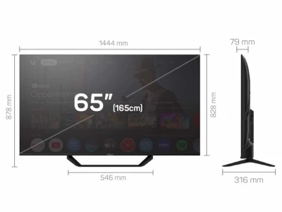 TESLA TV 65E655BUS 4K Google Powered by Google Google Assistant