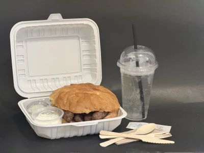 Posude  za dostavu  2000 ml  22x20 x8 cm. 150 kom / paket