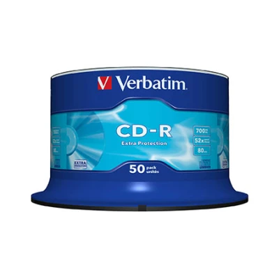 CD-R,VERBATIM, 700 MB,52X,spindle 50 kom EXTRA PRO.