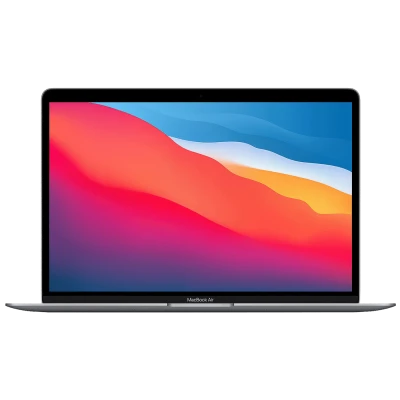 Apple Laptop 13,3", M1 chipset CPU 2.9 GHz,8GB DDR, SSD 256 GB - MacBook Air; MGN63T/A, Space Gray