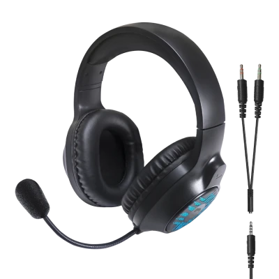Slušalice sa mikrofonom SPEEDLINK TYRON RGB, PC/PS5/PS4/Xbox Series X/S/Switch/OLED/Lite, black, SL-860016-BK