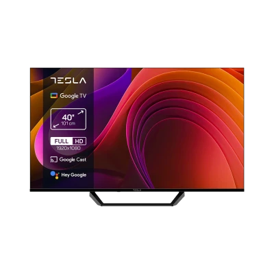 TESLA TV 40E655BFS FHD Google Powered by Google TV 2x10W Box Speakers