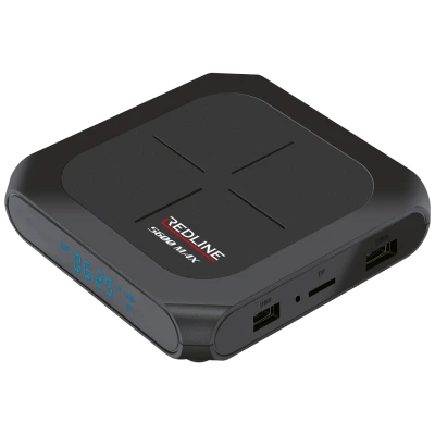 REDLINE Prijemnik IPTV@Android 10, 4K, 1 / 8 GB, Dual Band WiFi - S600 Max